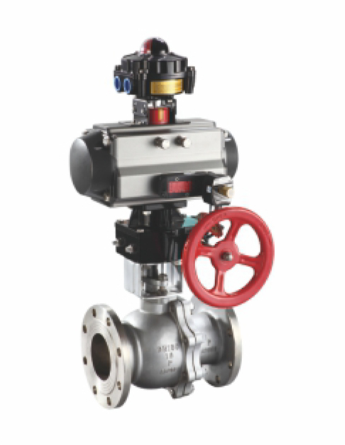 气动O 型切断球阀