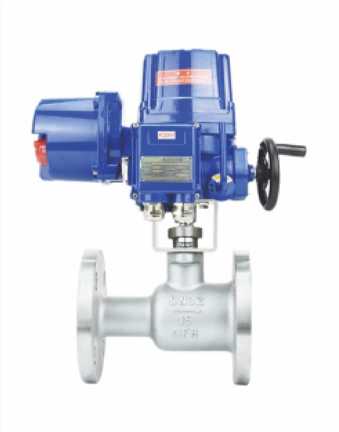 电动一体式高温球阀