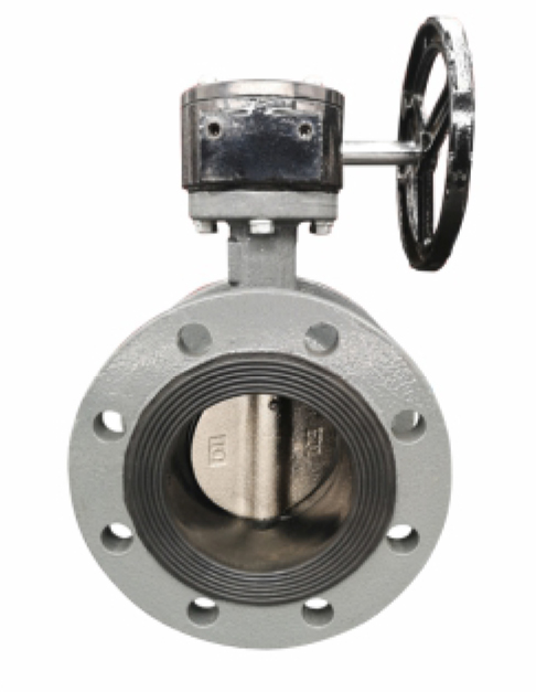 蜗轮法兰铸钢蝶阀