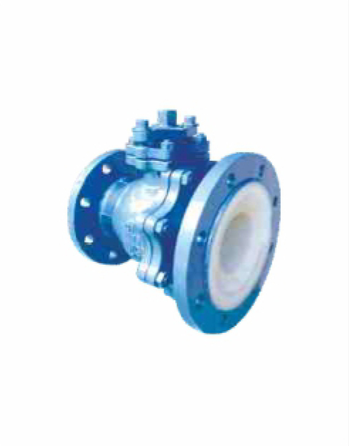 衬氟球形放料阀