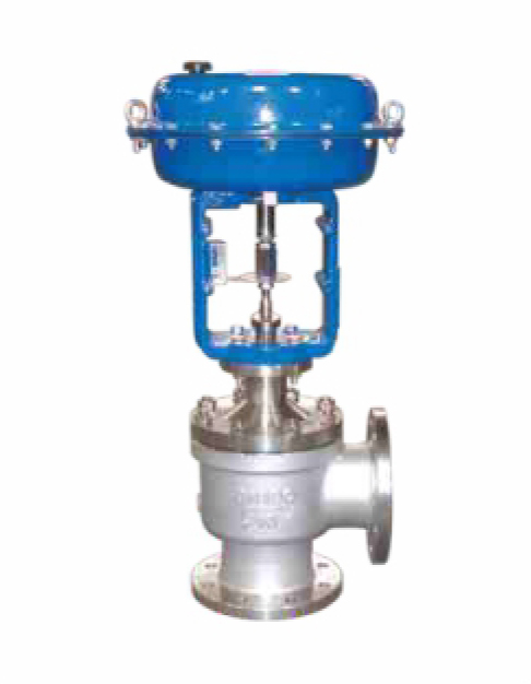 气动角型调节阀